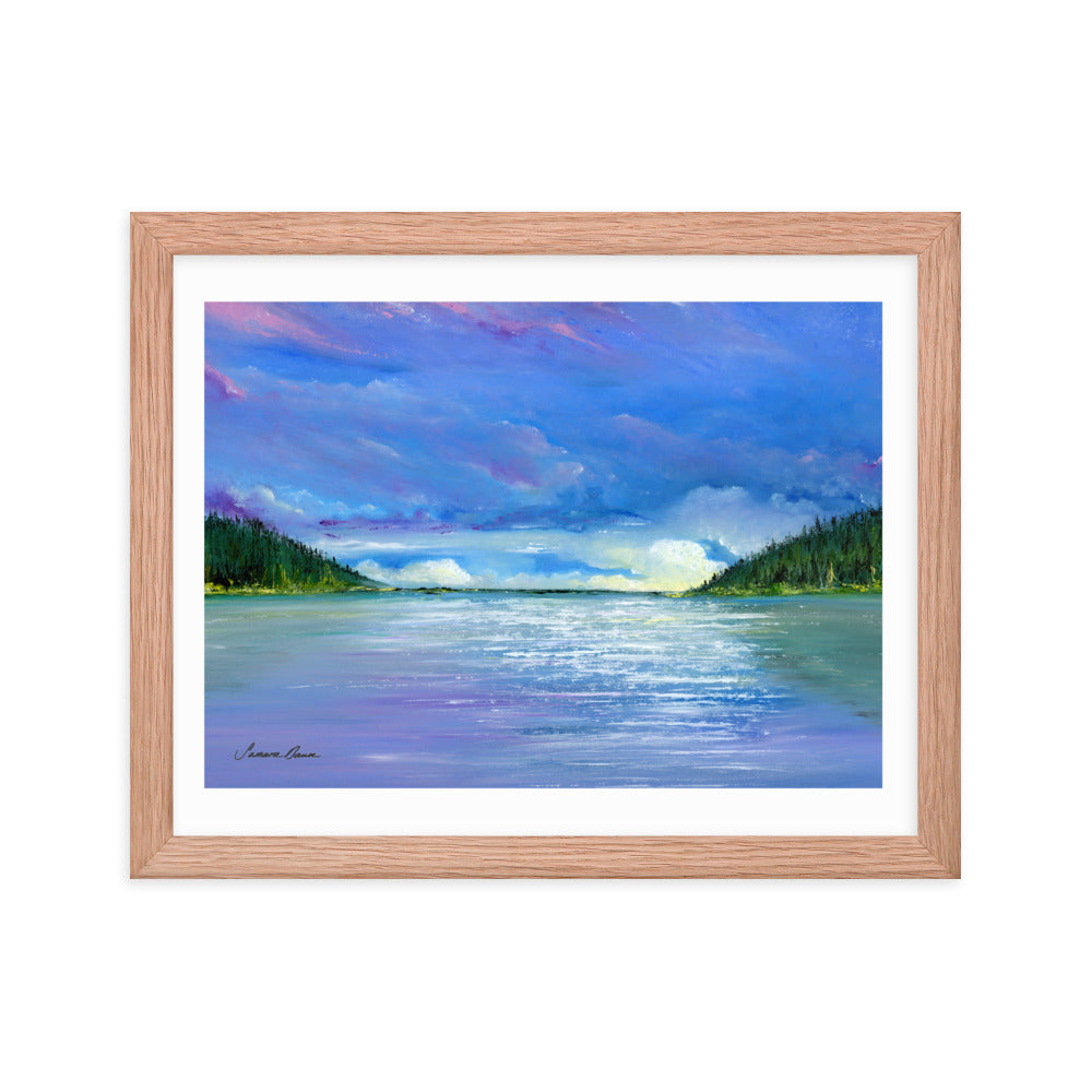 Fall River Reservoir - Framed Print
