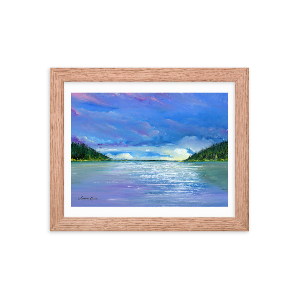 Fall River Reservoir - Framed Print