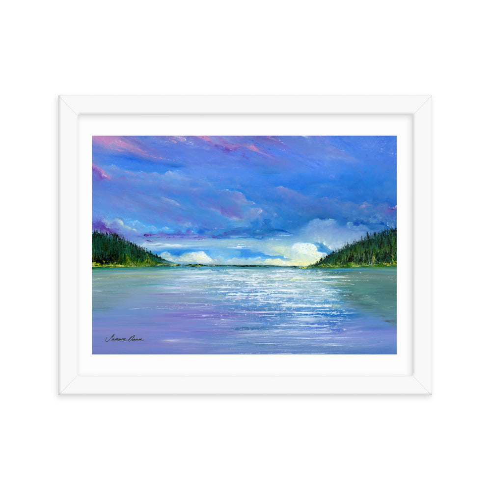 Fall River Reservoir - Framed Print