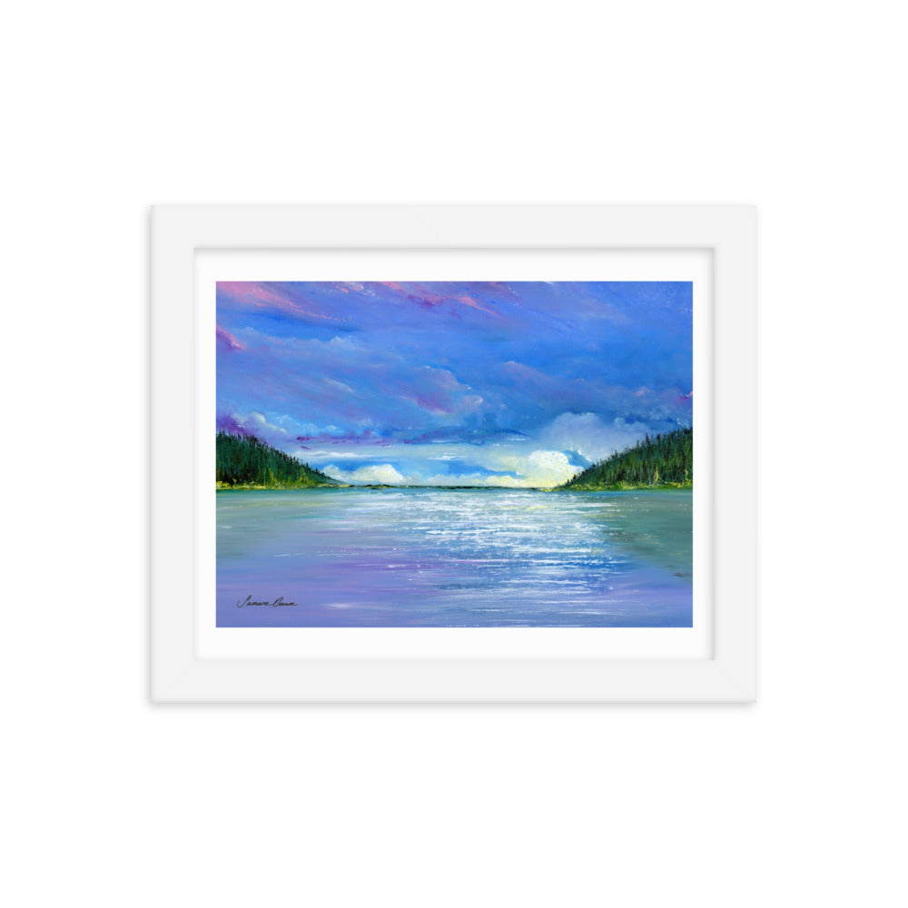 Fall River Reservoir - Framed Print