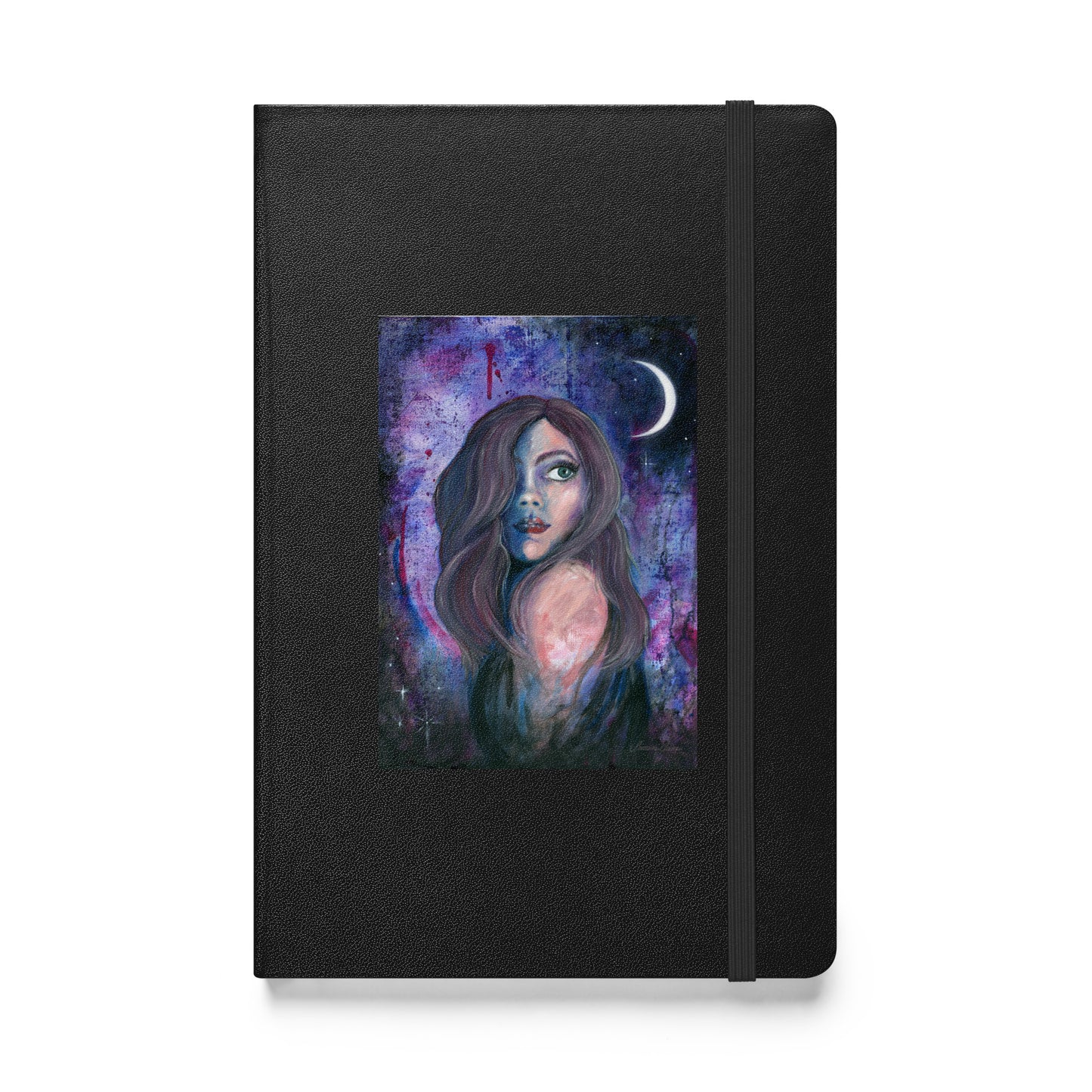 Hardcover Bound Notebook - Luna