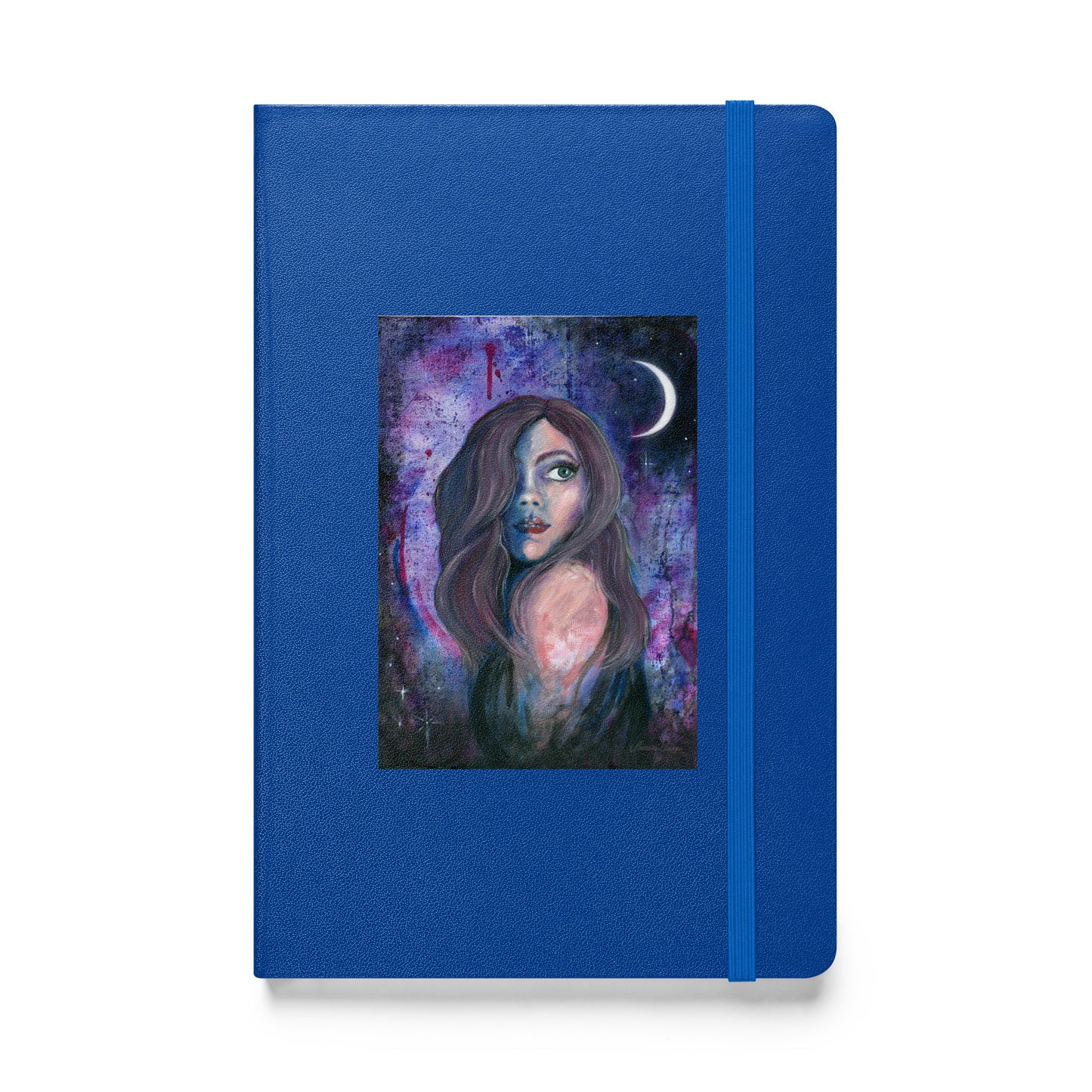 Hardcover Bound Notebook - Luna