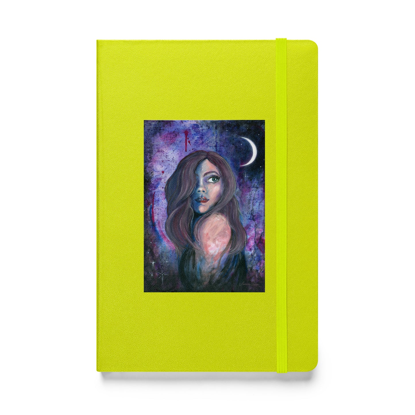 Hardcover Bound Notebook - Luna