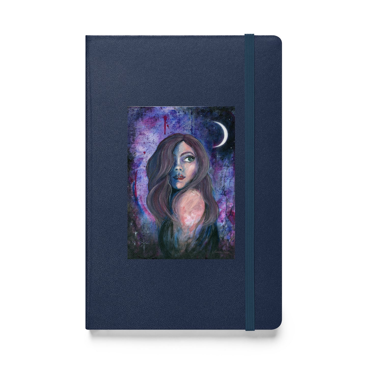 Hardcover Bound Notebook - Luna