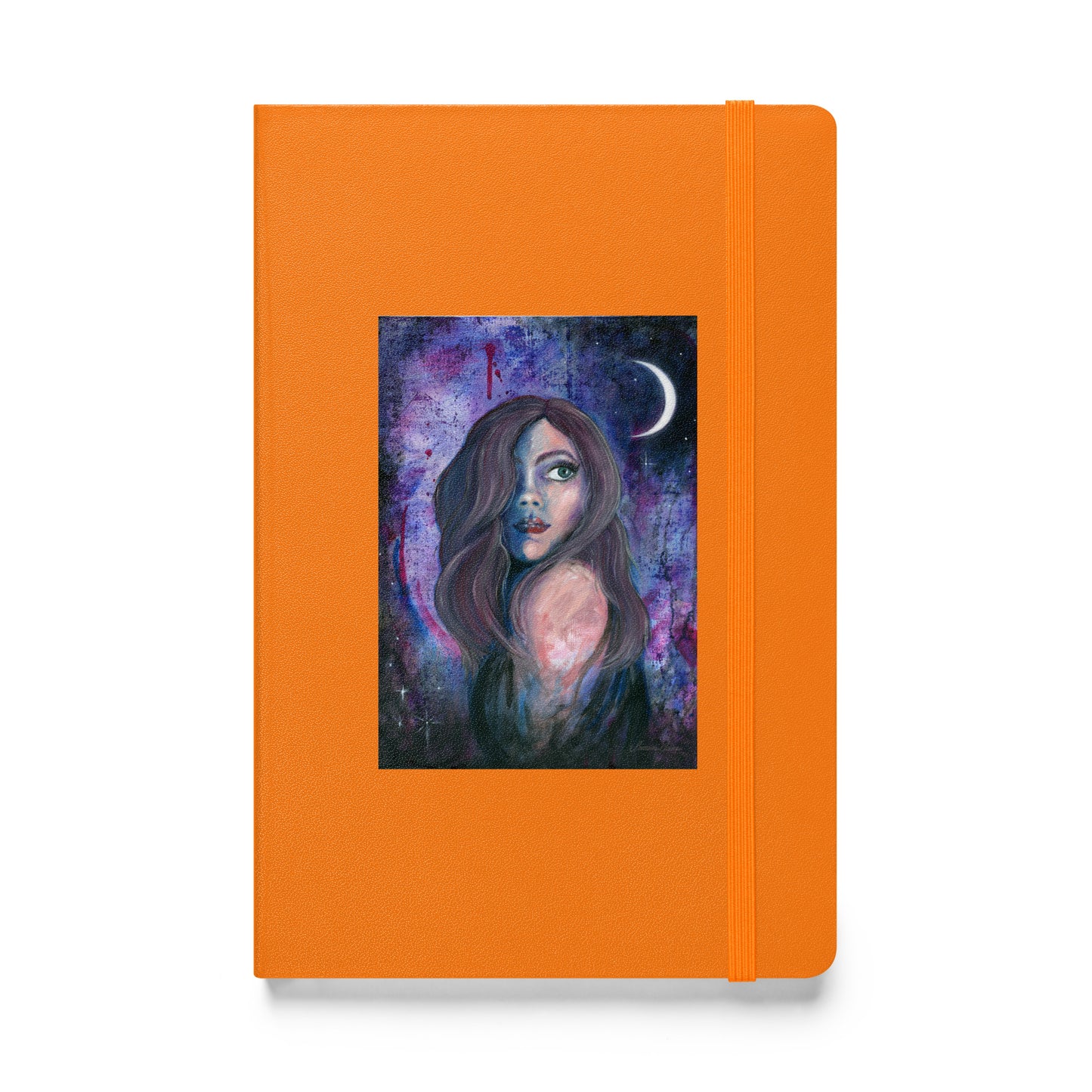 Hardcover Bound Notebook - Luna