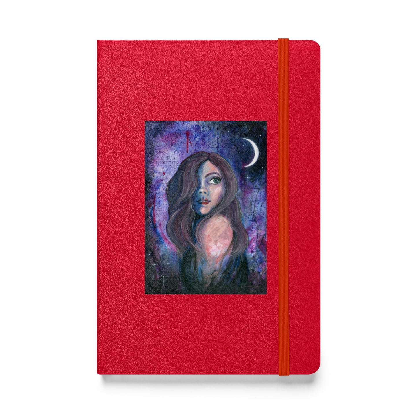 Hardcover Bound Notebook - Luna
