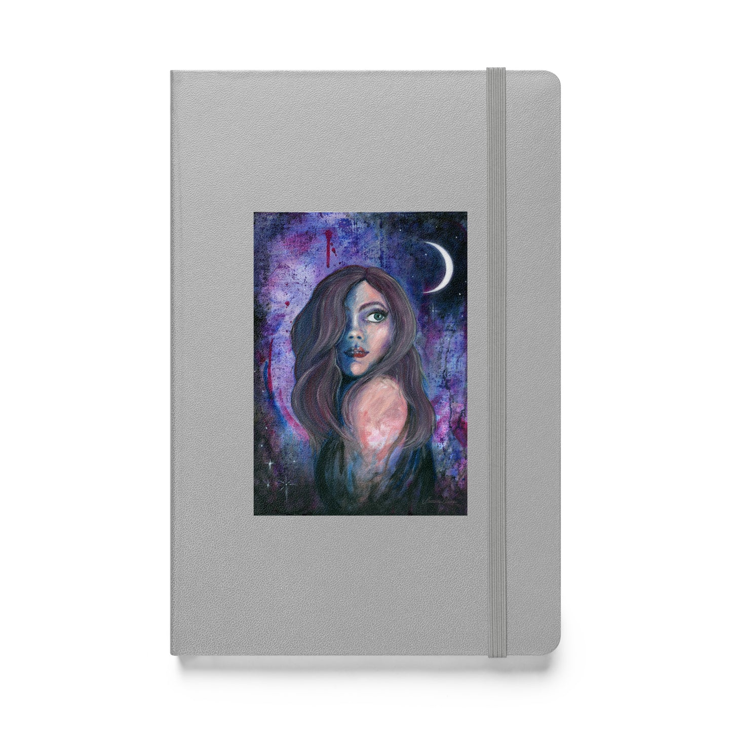 Hardcover Bound Notebook - Luna