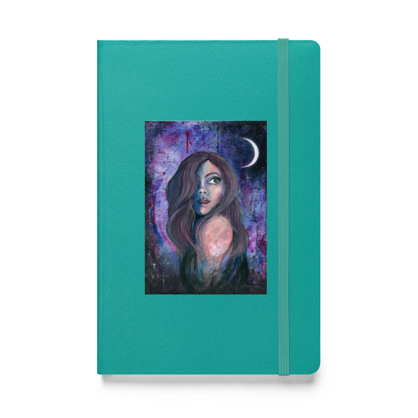 Hardcover Bound Notebook - Luna