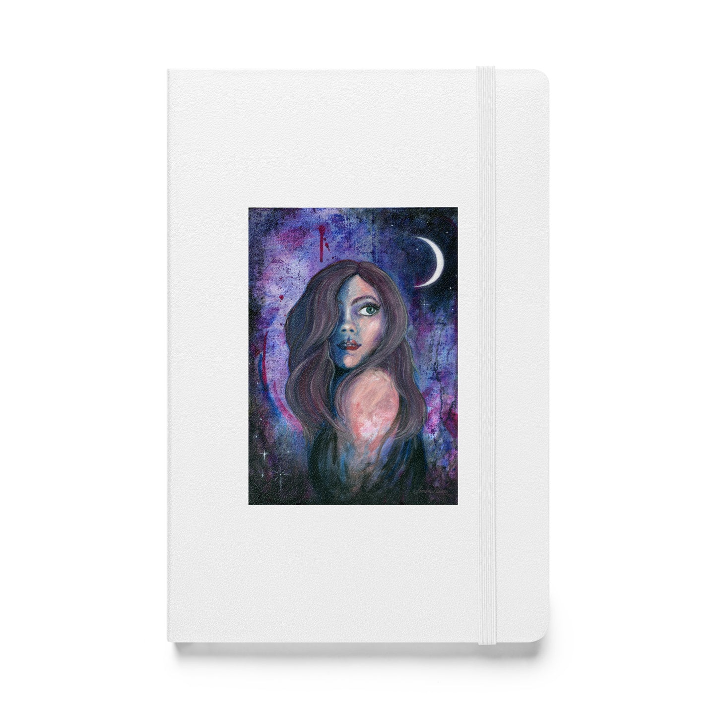 Hardcover Bound Notebook - Luna
