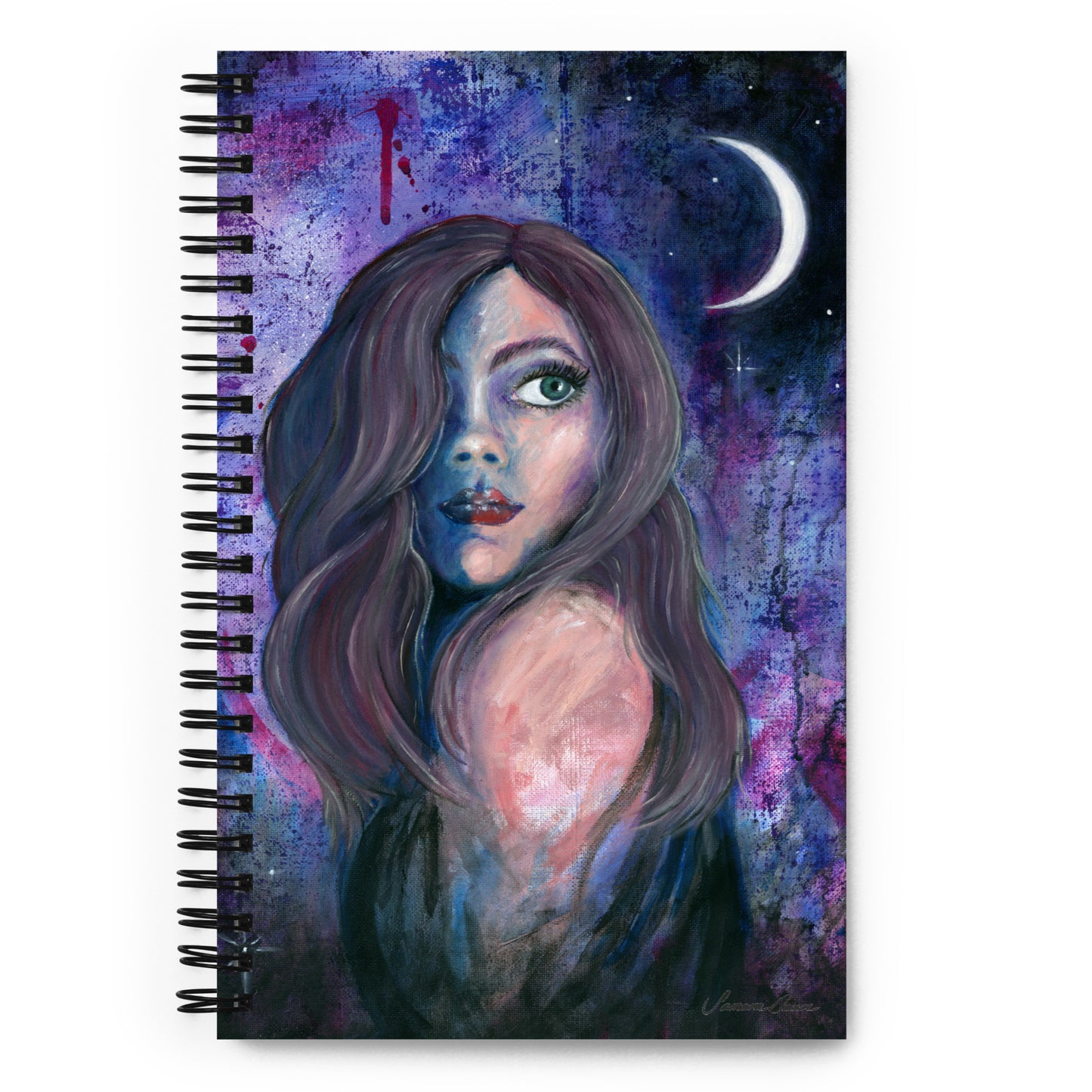 Spiral Notebook - Luna
