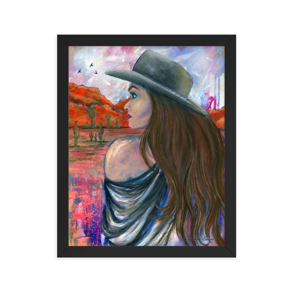 Sol Sister - Framed Print