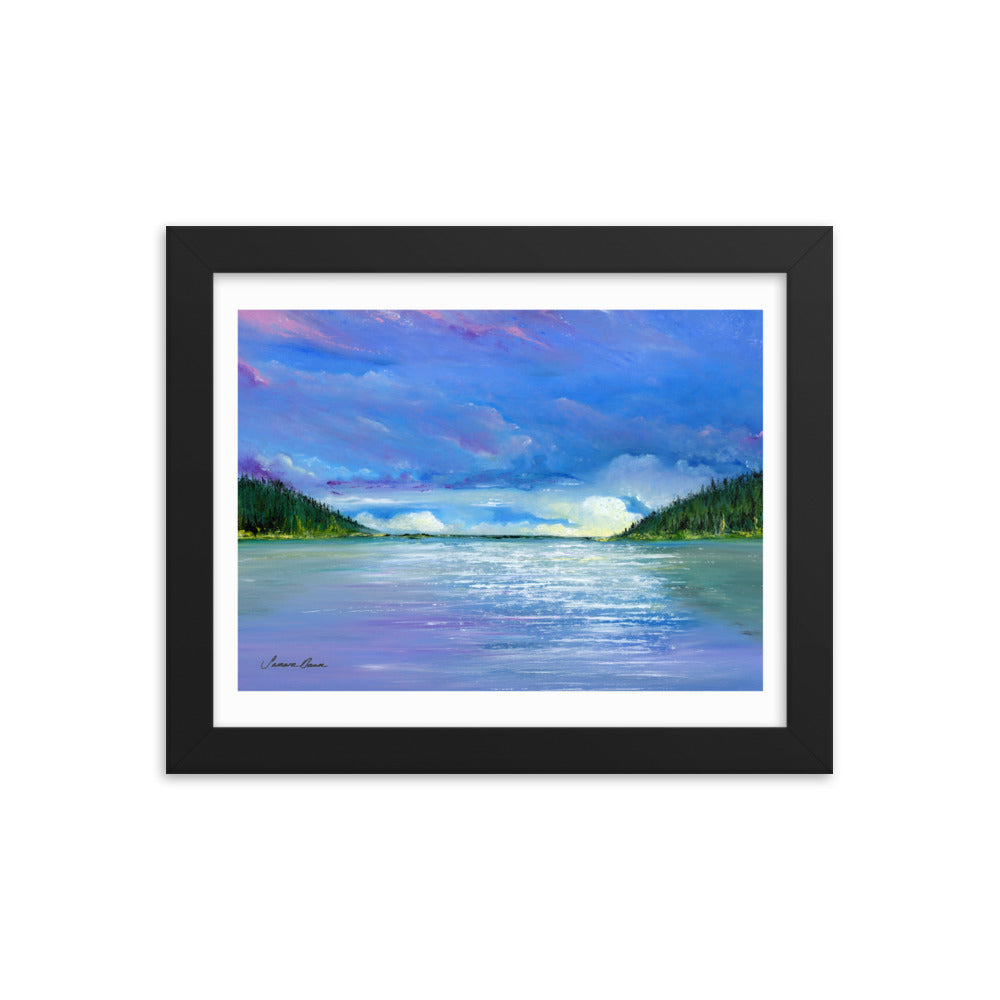 Fall River Reservoir -  Framed Print