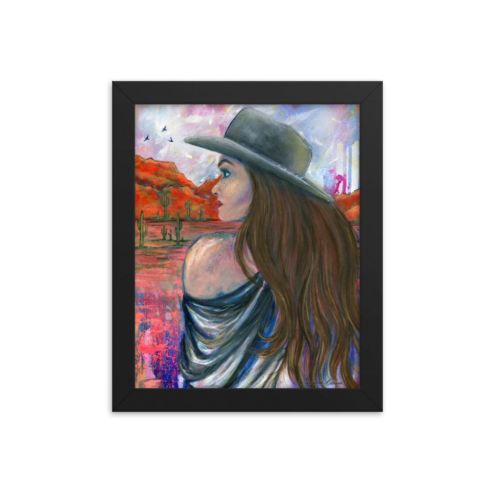 Sol Sister - Framed Print