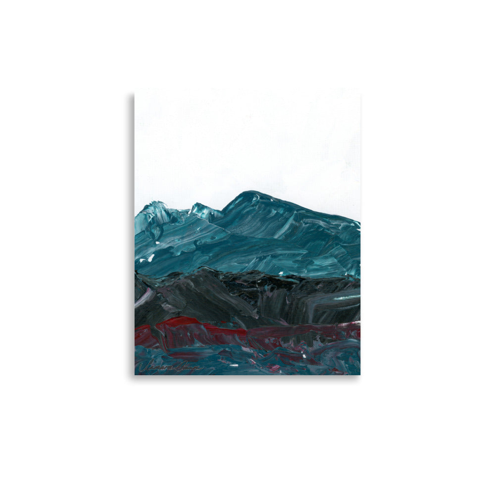 Winter Mountains - Print