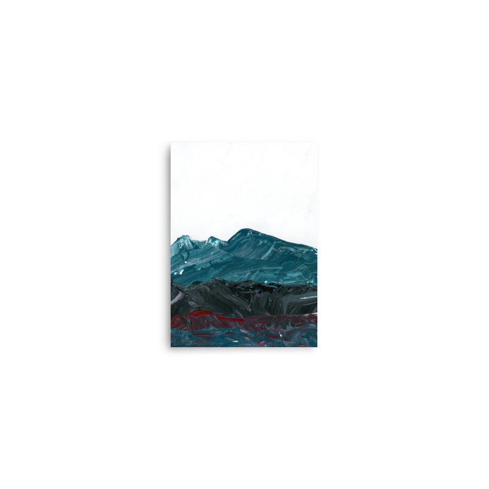 Winter Mountains - Print