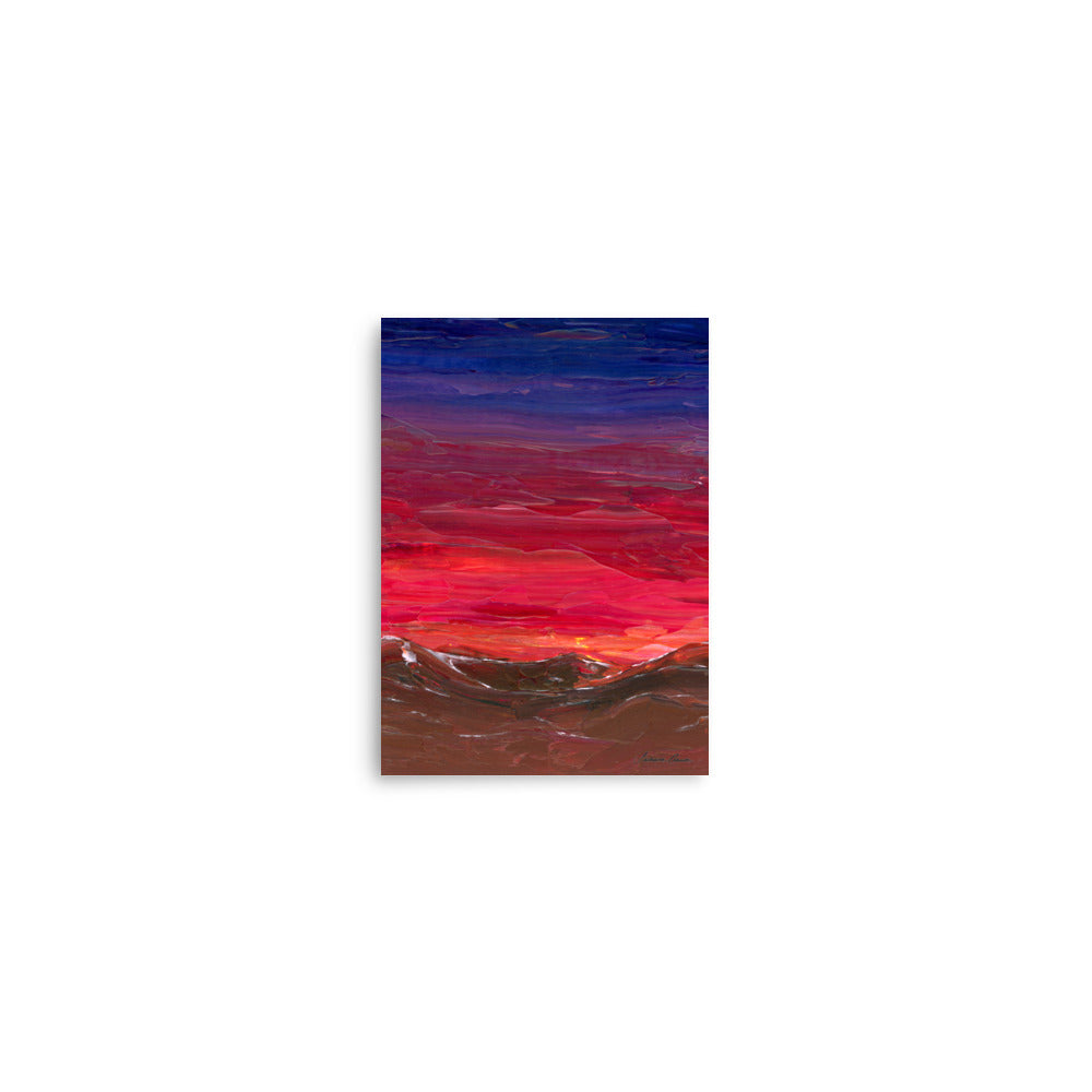 Saddle Blanket Night Sky - Print