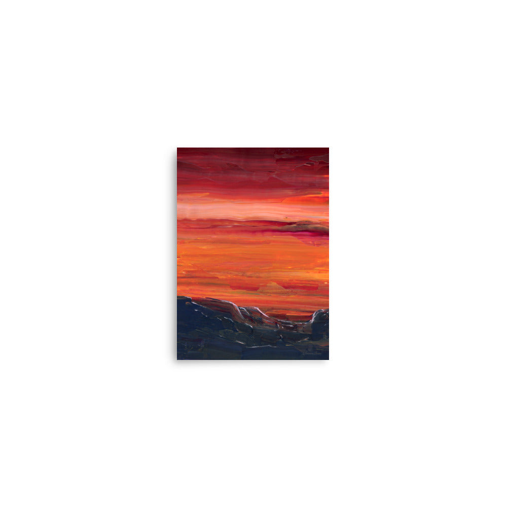 Saddle Blanket Sky - Print