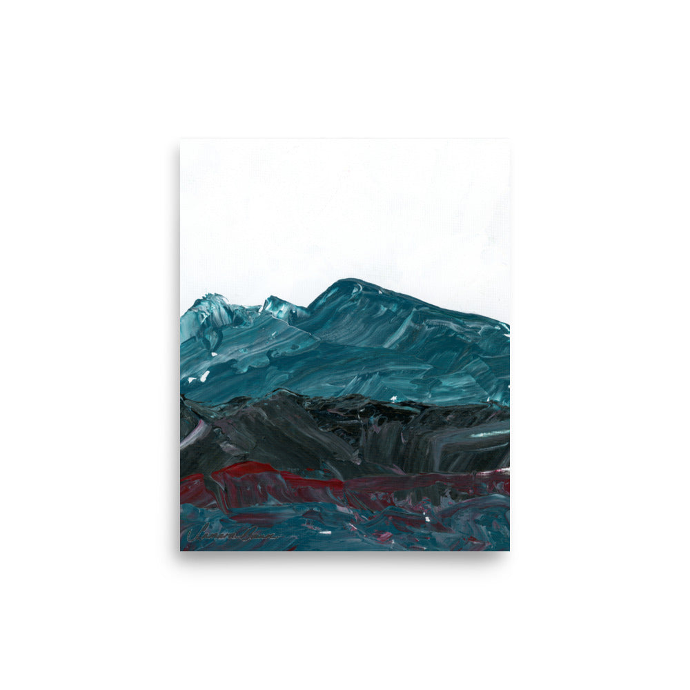 Winter Mountains - Print