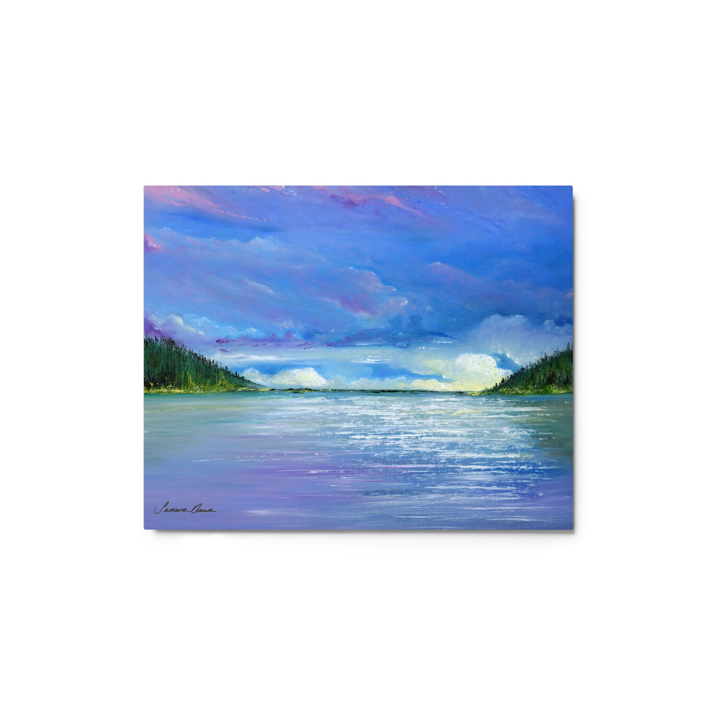 Metal Print - Fall River Reservoir